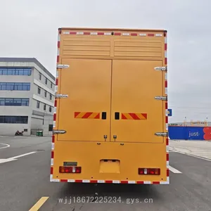 Sinotruk Shandeka 8*4 Mobile Power Supply Vehicle With 1000kw Generator Set for Emergency Engineering and Field Power Supply thumbnail-5