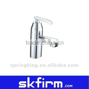 Modern Popular Use Time Delay Water Saving Brass Basin Faucet thumbnail-1