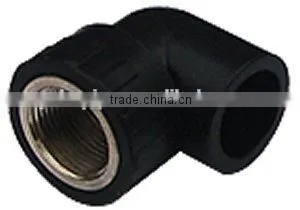 HDPE Fusion PE Water Pipe Fittings / PE Female Threaded Elbow thumbnail-1