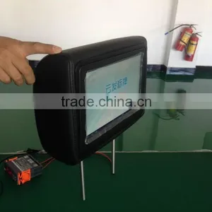 8inch 4G WIFI Car / Taxi Headrest Display Lcd Advertising Player Android Car Media Player Android Car Audio Player thumbnail-3