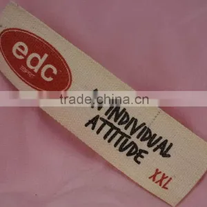 Cost Price Discount Printed Ribbon Neck Label thumbnail-1