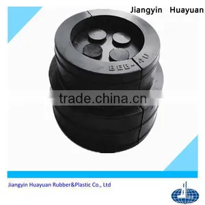 (EPDM/silicone/NR/CR/Recycled Rubber/NBR) High Performance Through-wall Feeder Quordripuntal Cable Connector thumbnail-1