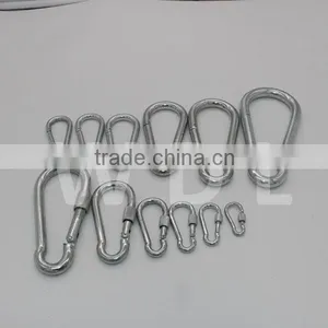 Galv.Forged Carbon Steel Snap Spring Hook thumbnail-1