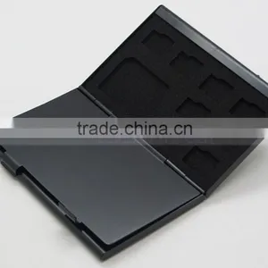 11 Slot Aluminium EVA Material Black 3DS Card Case for 2x 3DS 8x TF 1x SD Card thumbnail-3