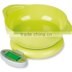 2015 New Cheap ABS Plastic Diet Scale With Bowl thumbnail-1