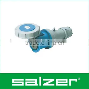 Industrial Connector, AJ-2332 or AJ-2432, 3Pole, 2P+E, 63A or 125A, 220-240V~ thumbnail-1