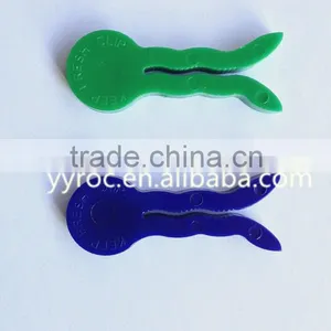 Hot Selling Logo Printed Plastic Bread Bag Clip Quality Choice thumbnail-1