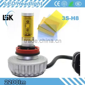 Waterproof IP65 SINGLE BEAM 25W 12V-24V 3S Led Headlight Types for ALL Auto /Motorcycle thumbnail-2