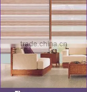 Wholesale Roller Type and 100% Polyester Material American Style Stripe Zebra Blinds Fabric thumbnail-1