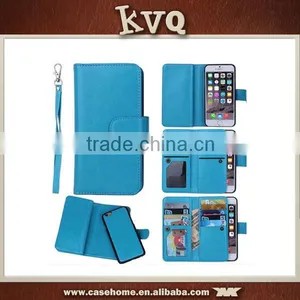 Multi Function Detachable Wallet Flip Cover for Iphone 6 Plus thumbnail-3