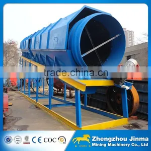 Municipal Waste Recycling Plant MSW Used Trommel Screen for Sale thumbnail-1