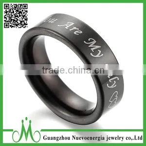 High Quality Men Fashion Jewelry 2016 Wooden Inlay Tungsten Ring thumbnail-6