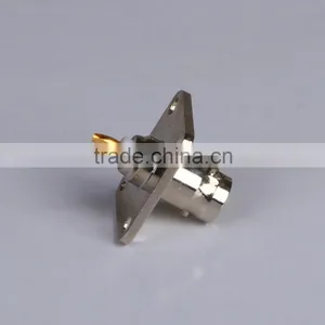 China Supply With the Best Price for Female Coaxial Cable BNC Connector With Flange, RF Connector thumbnail-1
