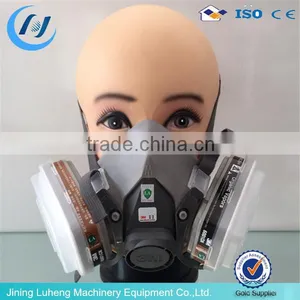 3 M6200 Gas Mask Dust Mask thumbnail-1