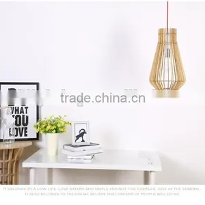 Wood Pendant Lighting for Vintage Home Decor E27 JK-8005B-17 LED Pendant Light thumbnail-2