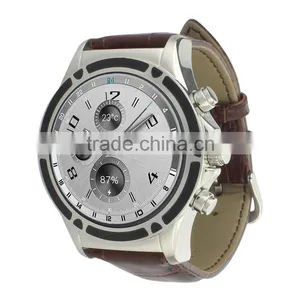 M3 Series Genuine Leather Strap Howear OS Android Wear With Android & IOS Support thumbnail-1