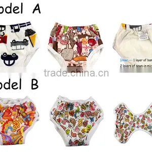 New 2014 AnAnBaby OEM Bamboo Waterproof Baby Traning Pants thumbnail-3