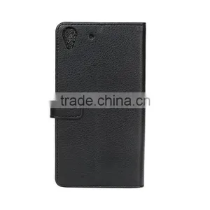 With Photo Frame PU Flip Case for Huawei Y6 Litchi Grain Card Slot Leather Wallet Cover Case MT-5673 thumbnail-2