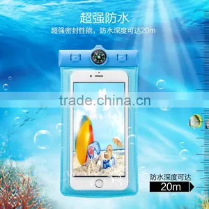 JOYROOM New High Quality PVC Mobile Phone Waterproof Bag High Density Compass Design 20m Waterproof Bag for Mobile Phone thumbnail-3