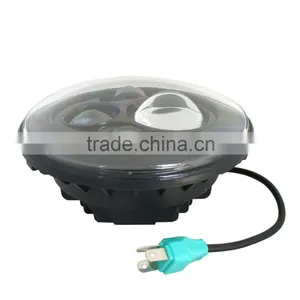 New Arrival and High Quality 40W 7inch Jeep Wrangler Led Headlight thumbnail-5