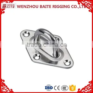 Manufacturer Price Rigging Hardware Rhombus Stainless Steel AISI316/304 Diamond Eye Plate thumbnail-1