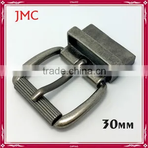 30mm Rectangular Rolling Pin Belt Buckle thumbnail-1