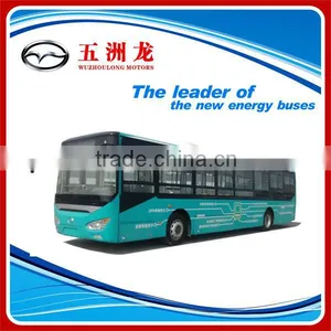 12m Low Floor Bus Electric 0 Emission City Bus Electric Shuttle Bus thumbnail-2