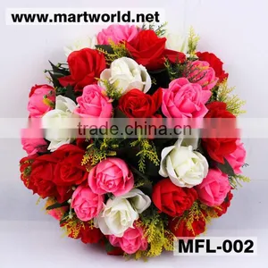 Mixed Color Artificial Wedding Flower for Wedding & Party Decoration(MFL-002) thumbnail-1