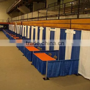 Portable Pipe and Drape Stands for Sale, Pipe and Drape System for Trade Show thumbnail-1