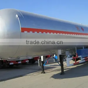 China Manufacturer Lpg Container Semi-trailer Natural Gas Trailer for Lpg Lng Cng Filling Station thumbnail-1