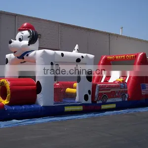 Commercial Outdoor Playground Inflatable Spotty Dog Obstacle Course for Sale thumbnail-2