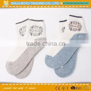 Wholesale 2015 Women Leg Warmer Bi-color Knit Boot Socks; 2011 New Women's Fancy Socks; Soft Cotton Socks thumbnail-1