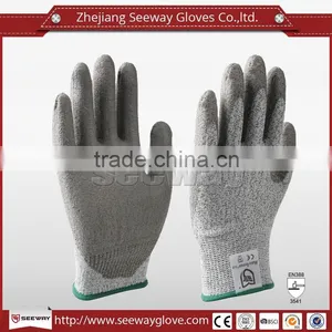 SEEWAY PU Palm Fit Spectra Cut Resistant Glove EN388 3541 thumbnail-1