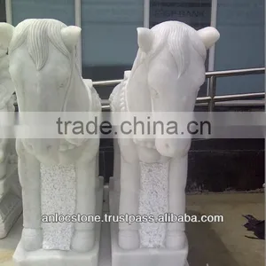 White Horse Stone Statues thumbnail-1