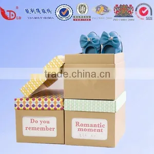 Custom Cheap Shoe Box ,empty Clear Shoe Box thumbnail-1