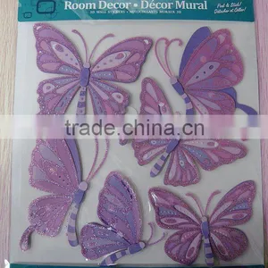 3-D Wall Stickers/butterfly Shape thumbnail-1