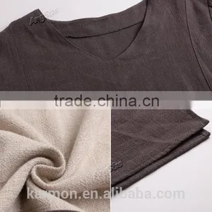 Linen Dress Plus Size Dress Spring Autumn Winter Dress thumbnail-4