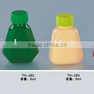 Supplier High Quality Small Mini Colourful 5MLPET Plastic Medicine Liquid Bottle thumbnail-1