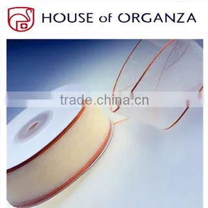 2014 Wholesale 100% Polyester Packing Organza Ribbon,Printed Ribbon thumbnail-1