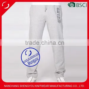 Custom 100% Cotton Wholesale Casual Long Men Jogger Pants thumbnail-1