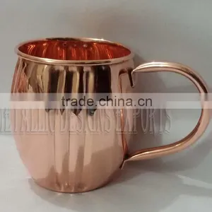 New Barrel Copper Moscow Mule Mug thumbnail-1