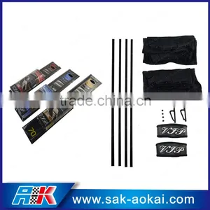 Colored Stitching Thick Cloth Auto Curtain Car Sunshade thumbnail-4