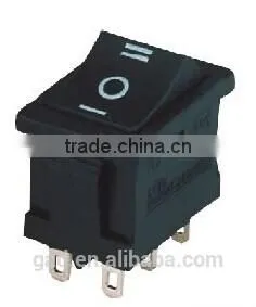 CNGAD 250V Illuminated Electrical Rocker Switch (KCD1 Rocker Switch,boat Switch)(KCD1-203) thumbnail-1