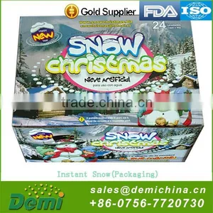 Adsorbent Type Non Toxic Fake Snow Italian Christmas Decorations thumbnail-4
