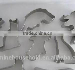Hot Sales Creative Animal Shaped Stainless Steel Cookie Cutters for Cakes and Bisciuts thumbnail-1