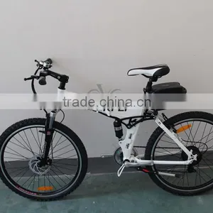 26 Inch Foldable E-Bicycle With TGS Brand Alloy Crown and Outer-legs Suspension Front Fork XY-TDE09Z thumbnail-1
