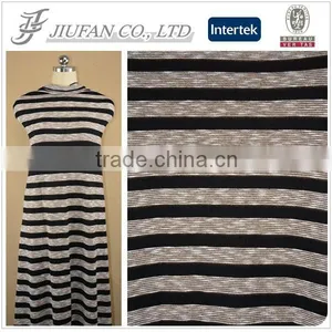 Jiufan Textile Hot Sale Hacci High QTY Yarn Dyed Knit Acrylic Rayon Poly Fabric For Sweater thumbnail-1