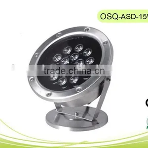 Hot Sales CE/RoHS Approval, IP68 Waterproof Outdoor With Low Price LED Underwater Lamp 15W thumbnail-1