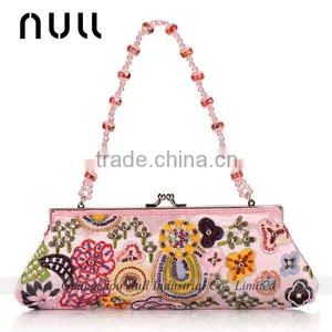 Customized National Embroidery Clucth Bags / Purses thumbnail-3