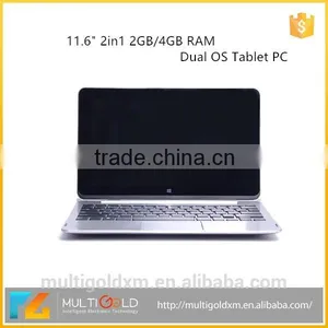Newest 11.6" Capacitive Touchscreen Quad Core Netbook With 2G RAM 3G Optional Laptop Computer thumbnail-1